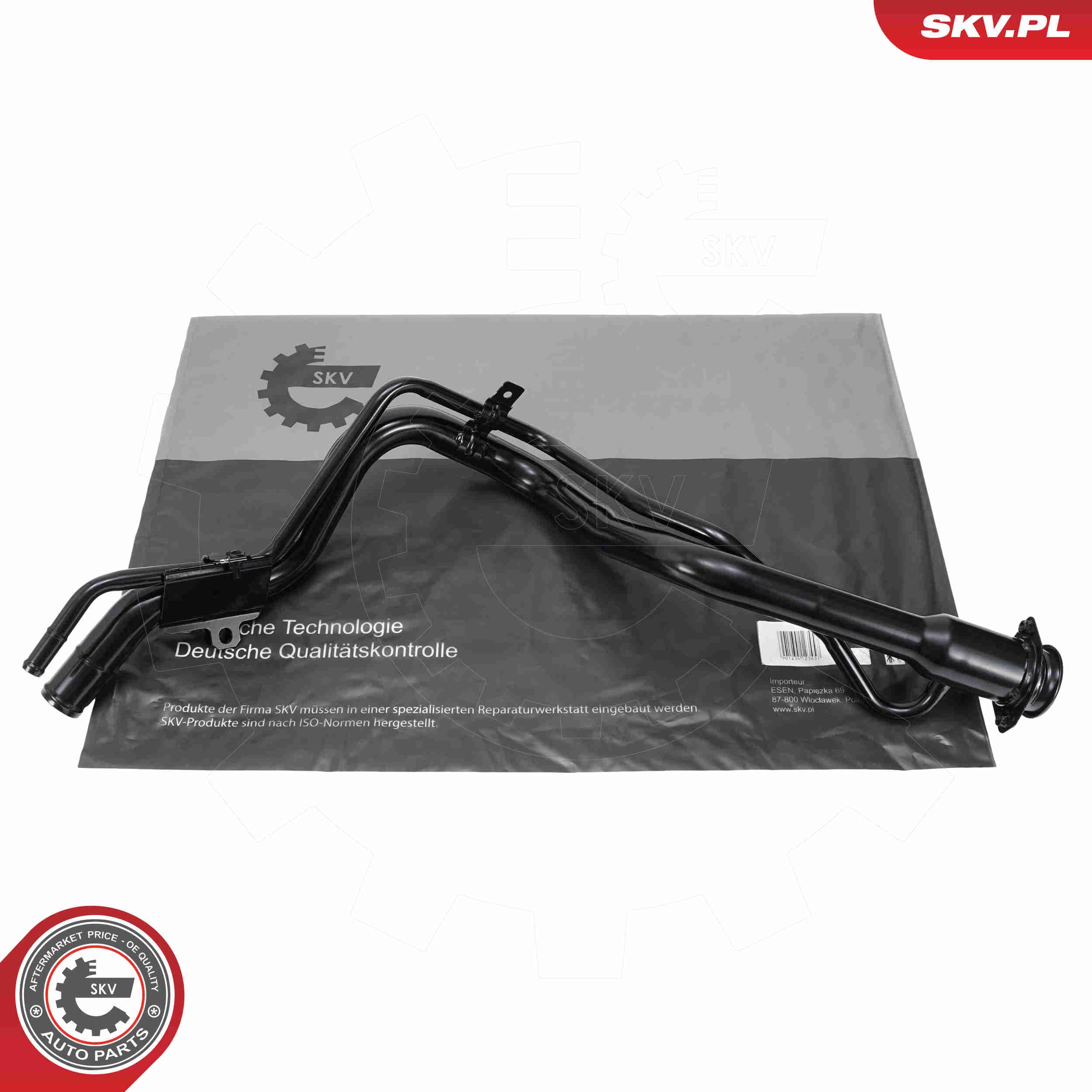 Image of Króciec wlewowy, zbiornik paliwa