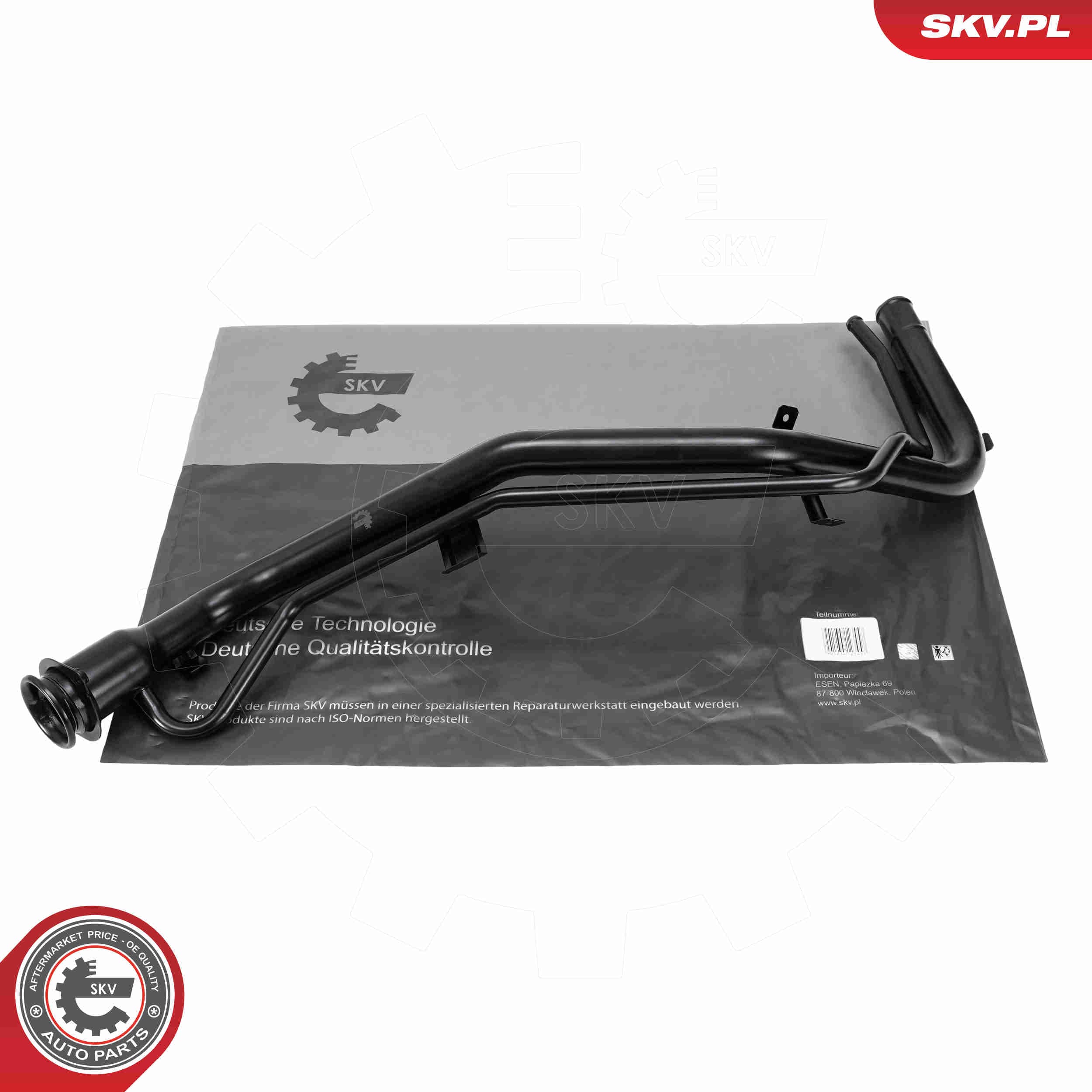 Image of Króciec wlewowy, zbiornik paliwa