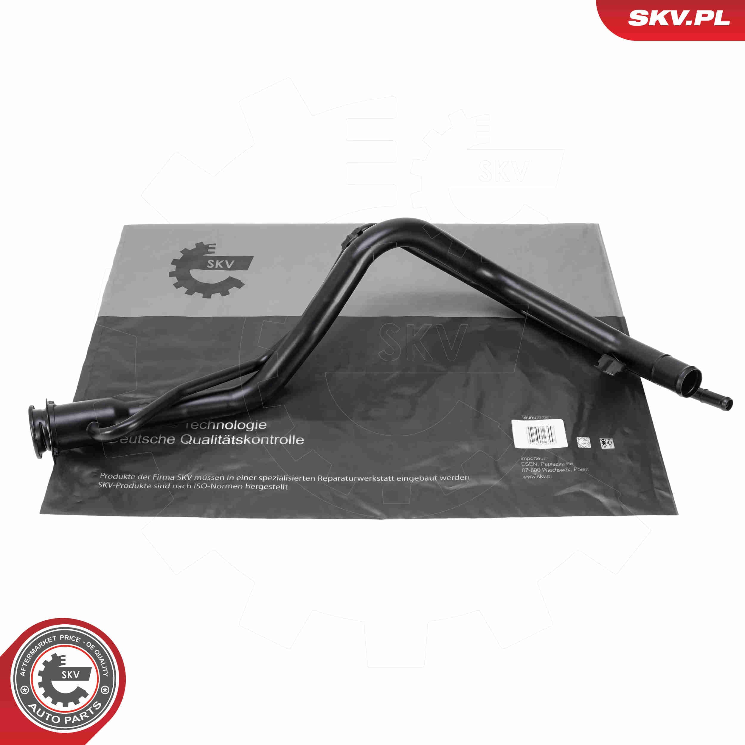 Image of Króciec wlewowy, zbiornik paliwa