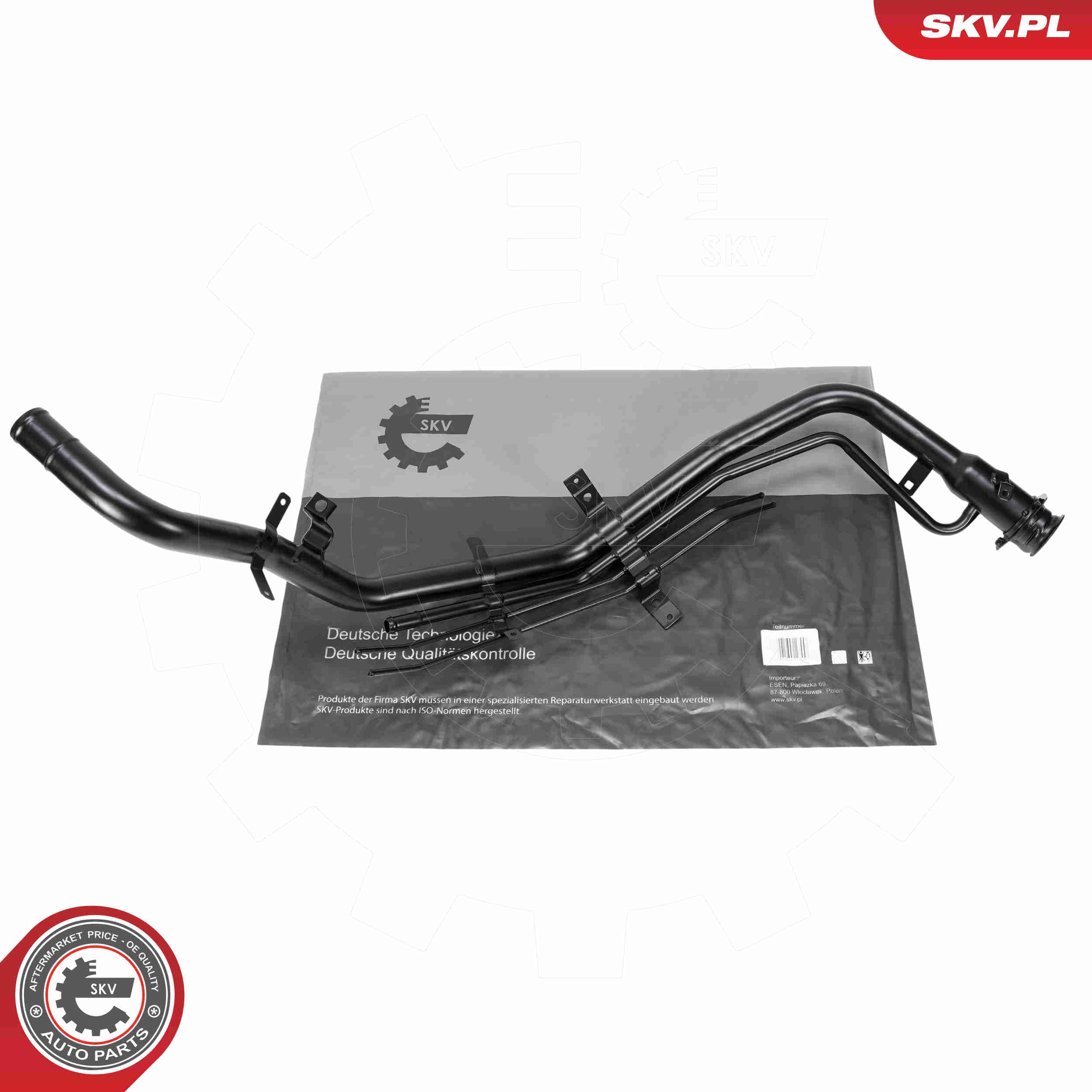 Image of Króciec wlewowy, zbiornik paliwa