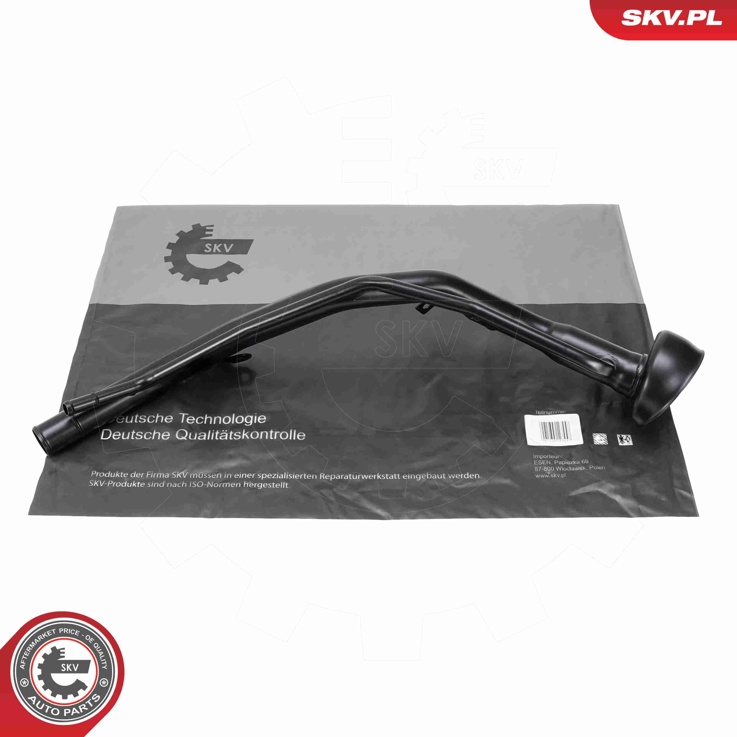 Image of Króciec wlewowy, zbiornik paliwa