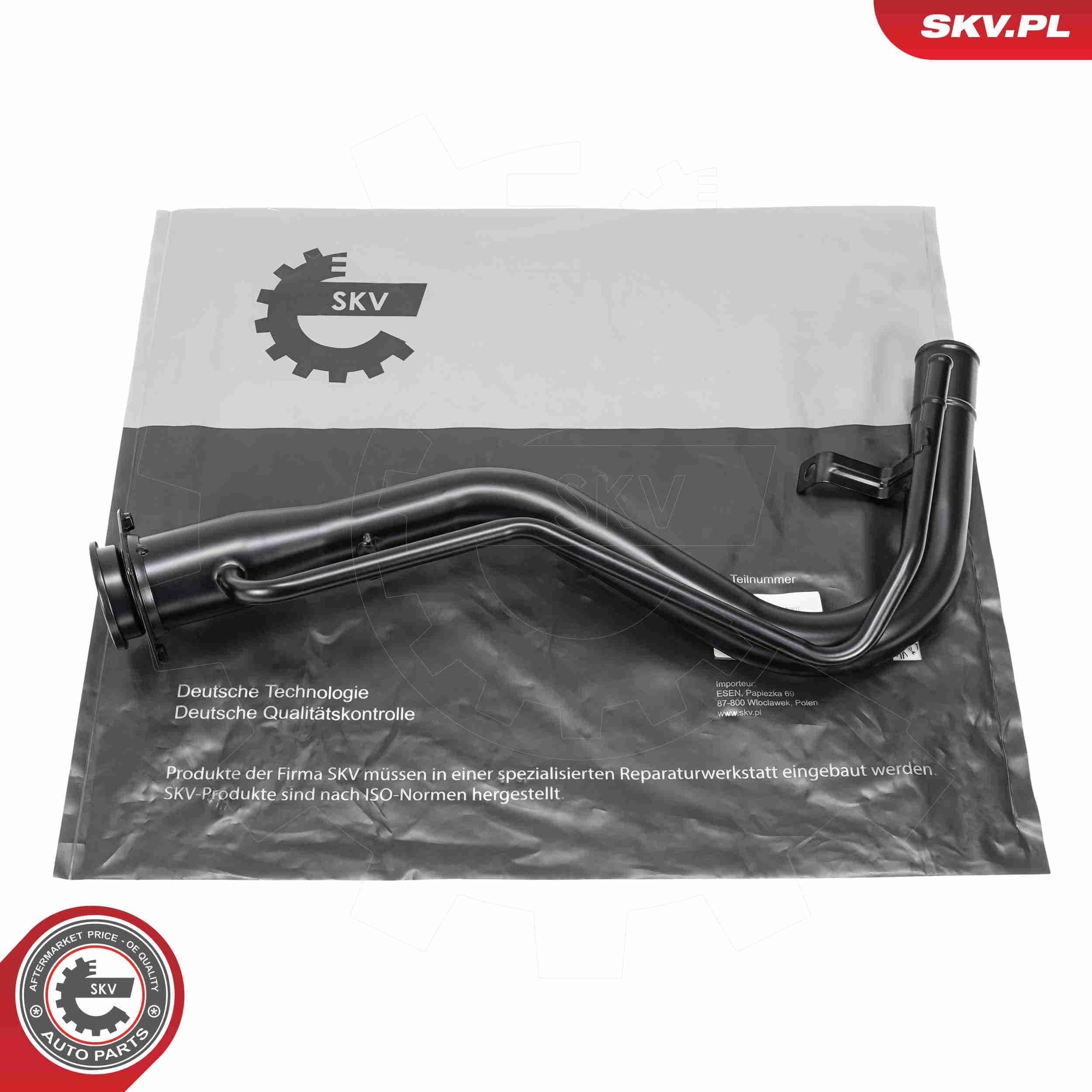 Image of Króciec wlewowy, zbiornik paliwa