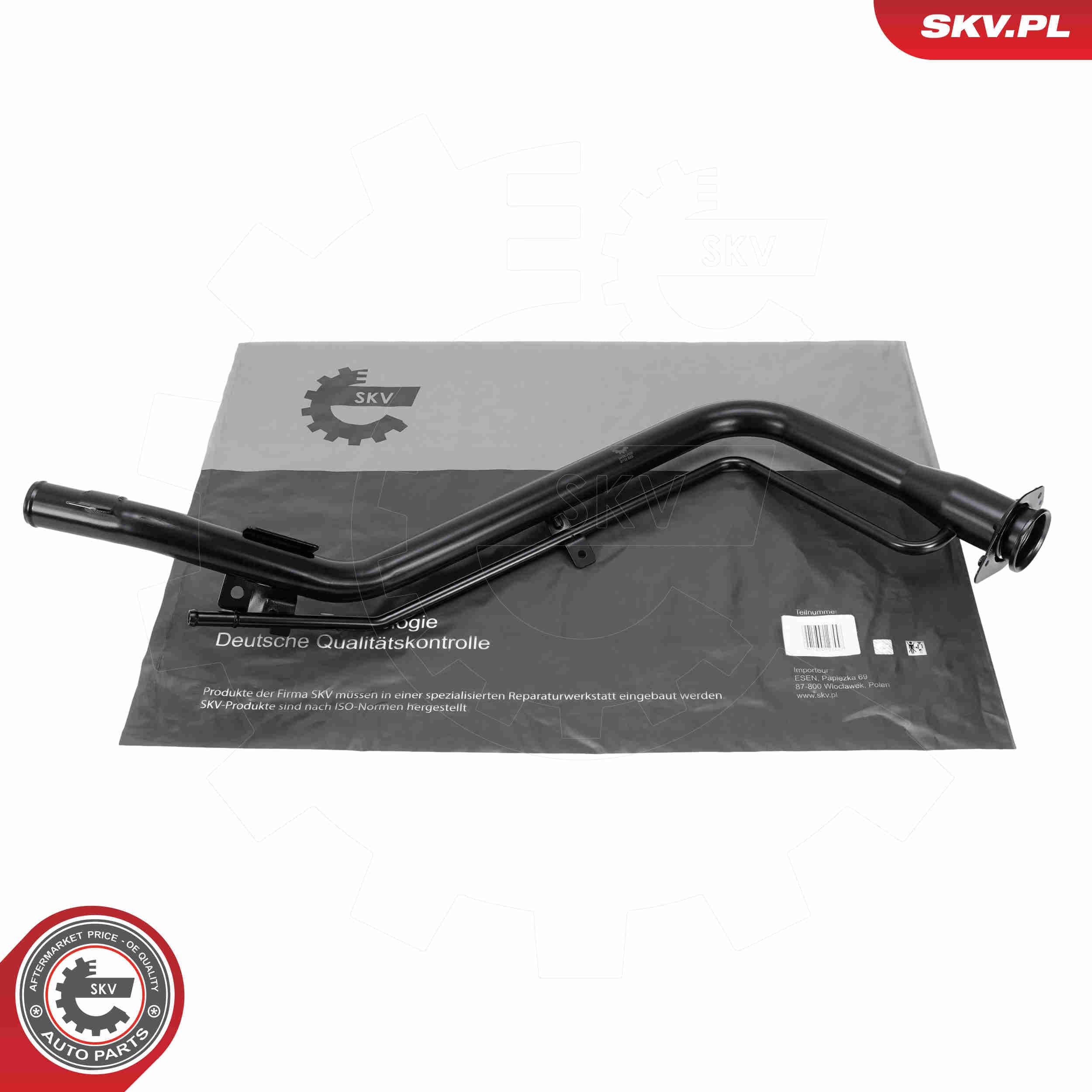 Image of Króciec wlewowy, zbiornik paliwa