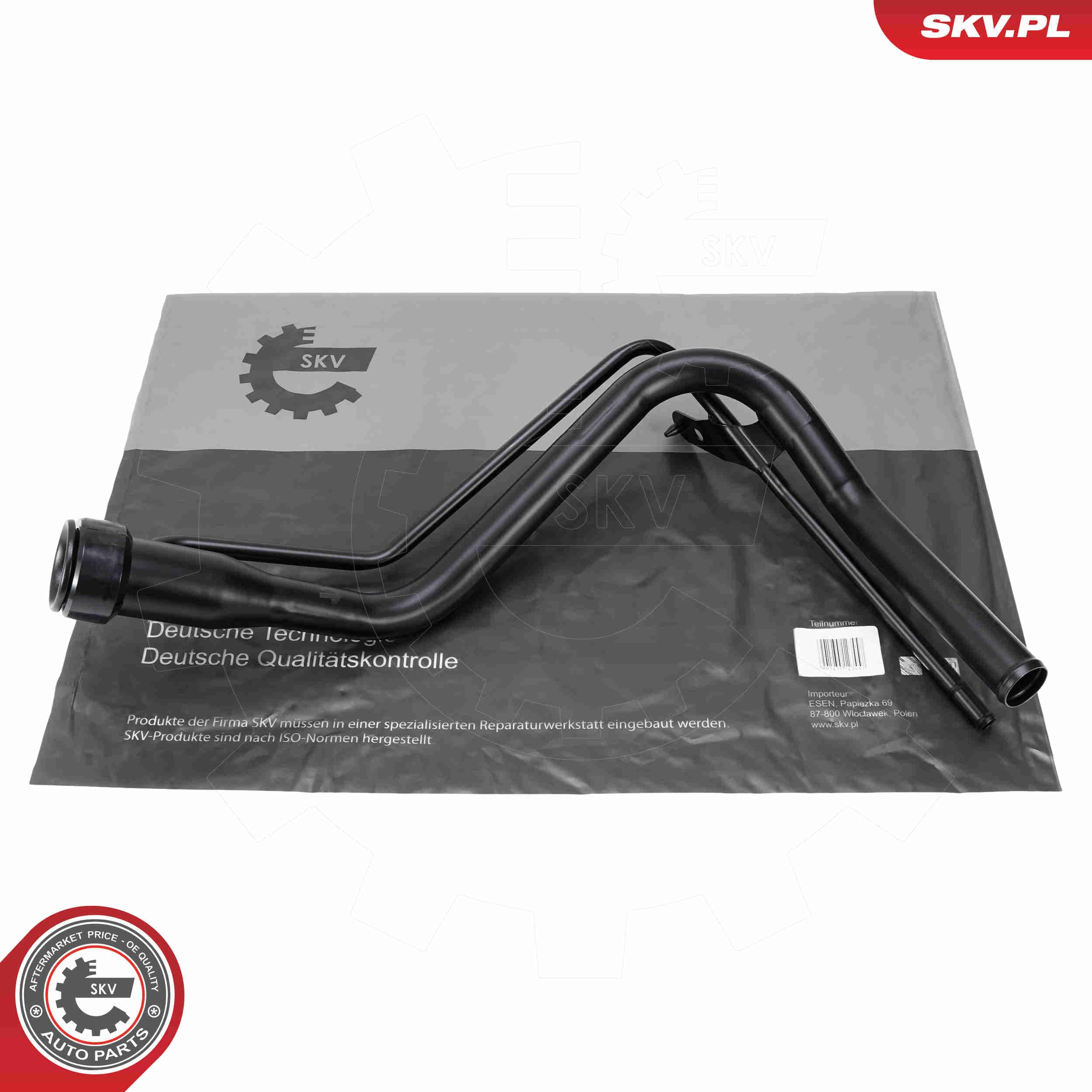 Image of Króciec wlewowy, zbiornik paliwa