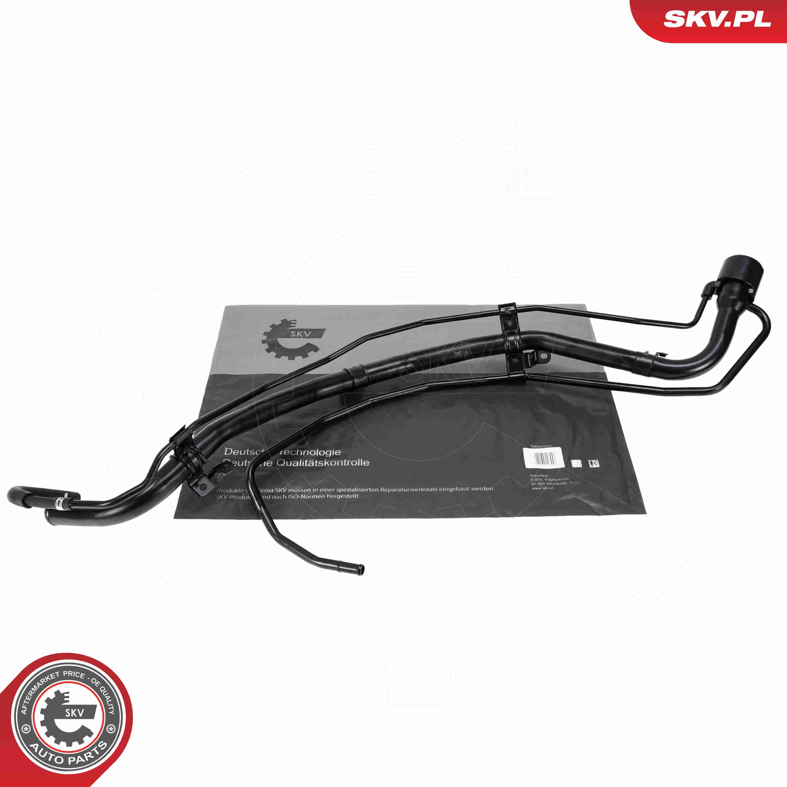 Image of Króciec wlewowy, zbiornik paliwa