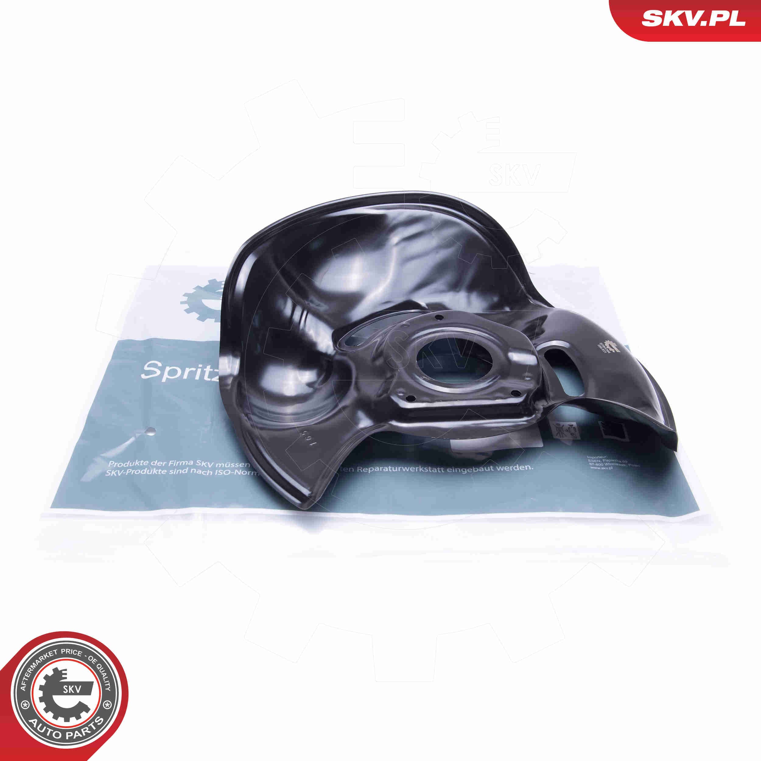 Image of Panel rozbryzgiwujący, tarcza hamulcowa