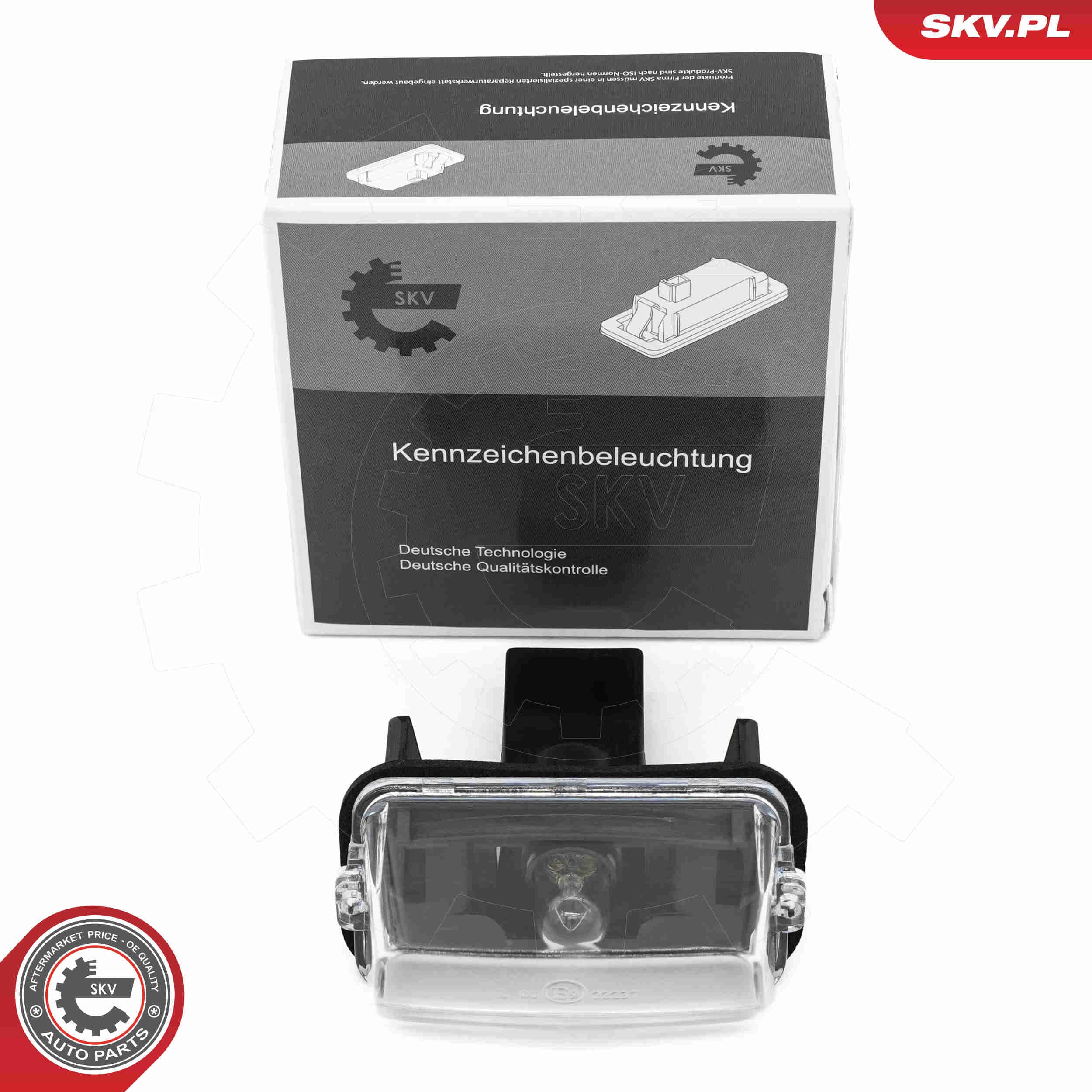 Image of Oświetlenie tablicy rejestracyjnej