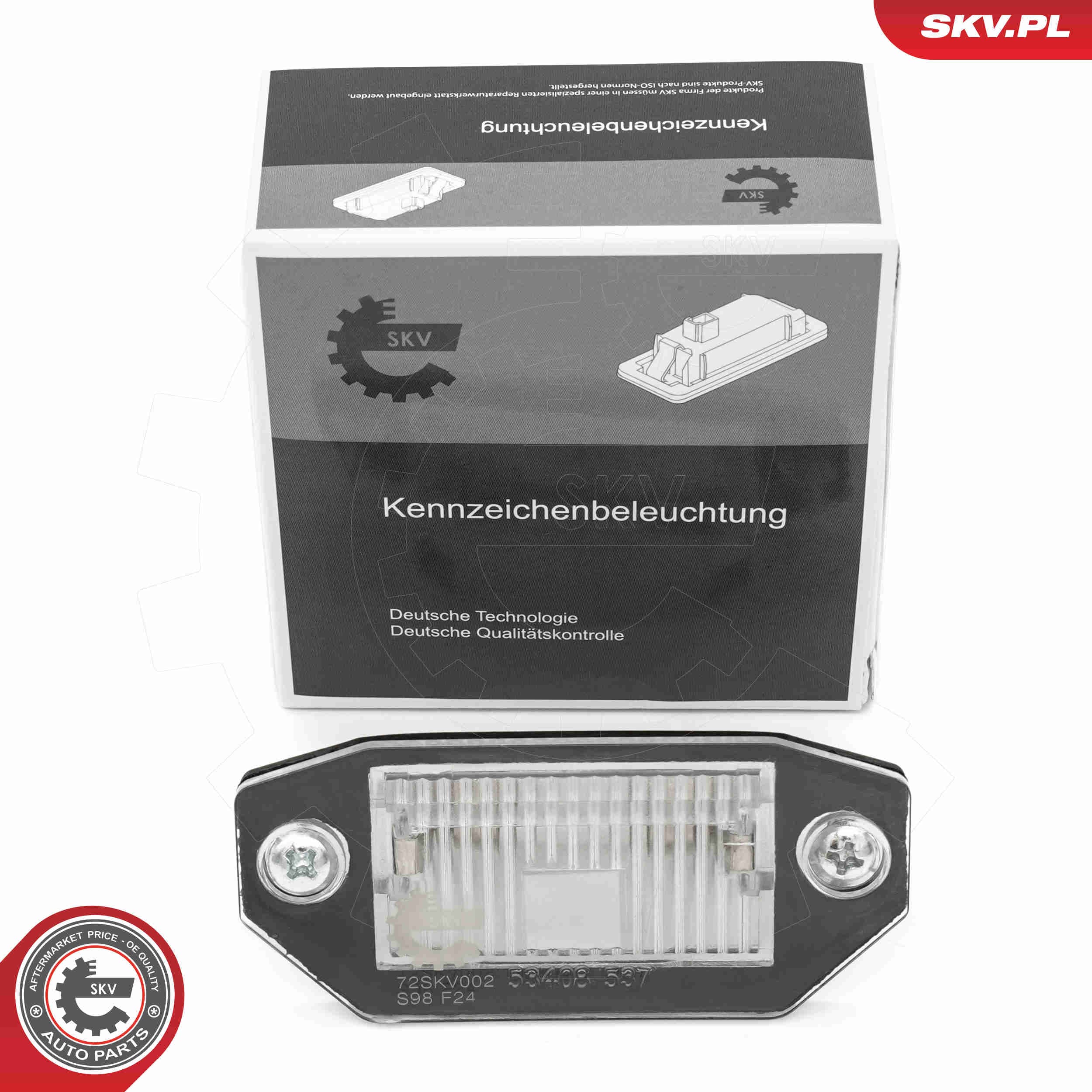 Image of Oświetlenie tablicy rejestracyjnej