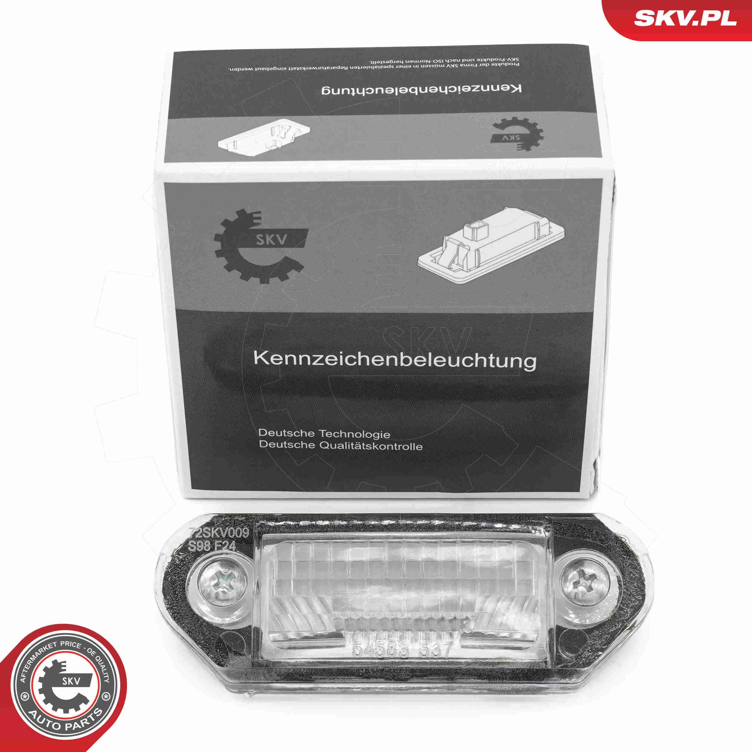 Image of Oświetlenie tablicy rejestracyjnej