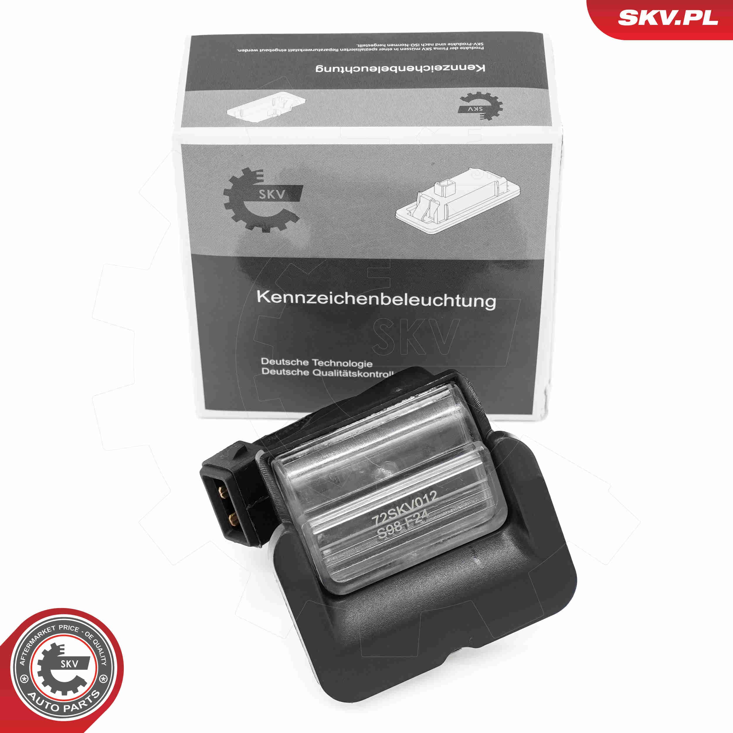 Image of Oświetlenie tablicy rejestracyjnej