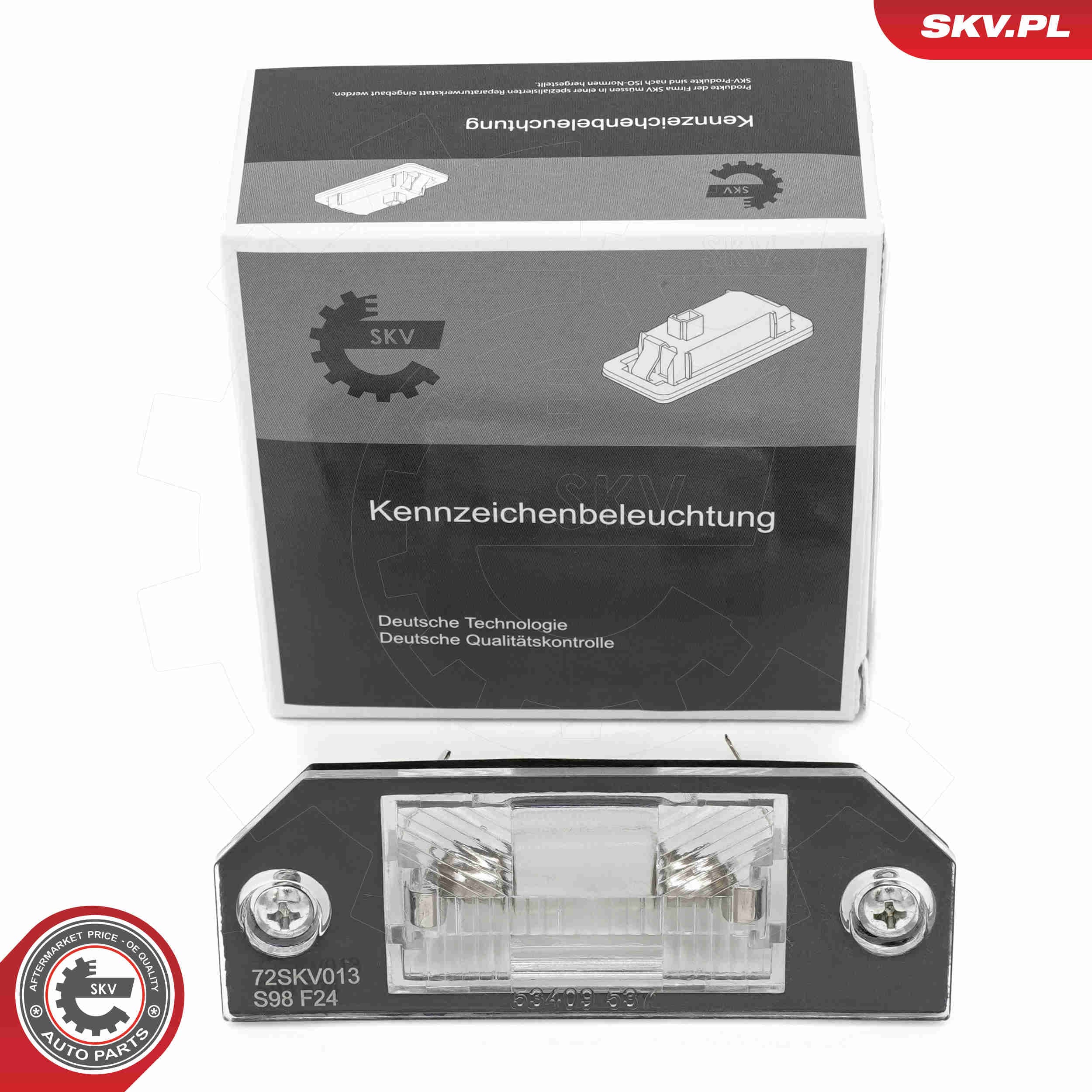 Image of Oświetlenie tablicy rejestracyjnej