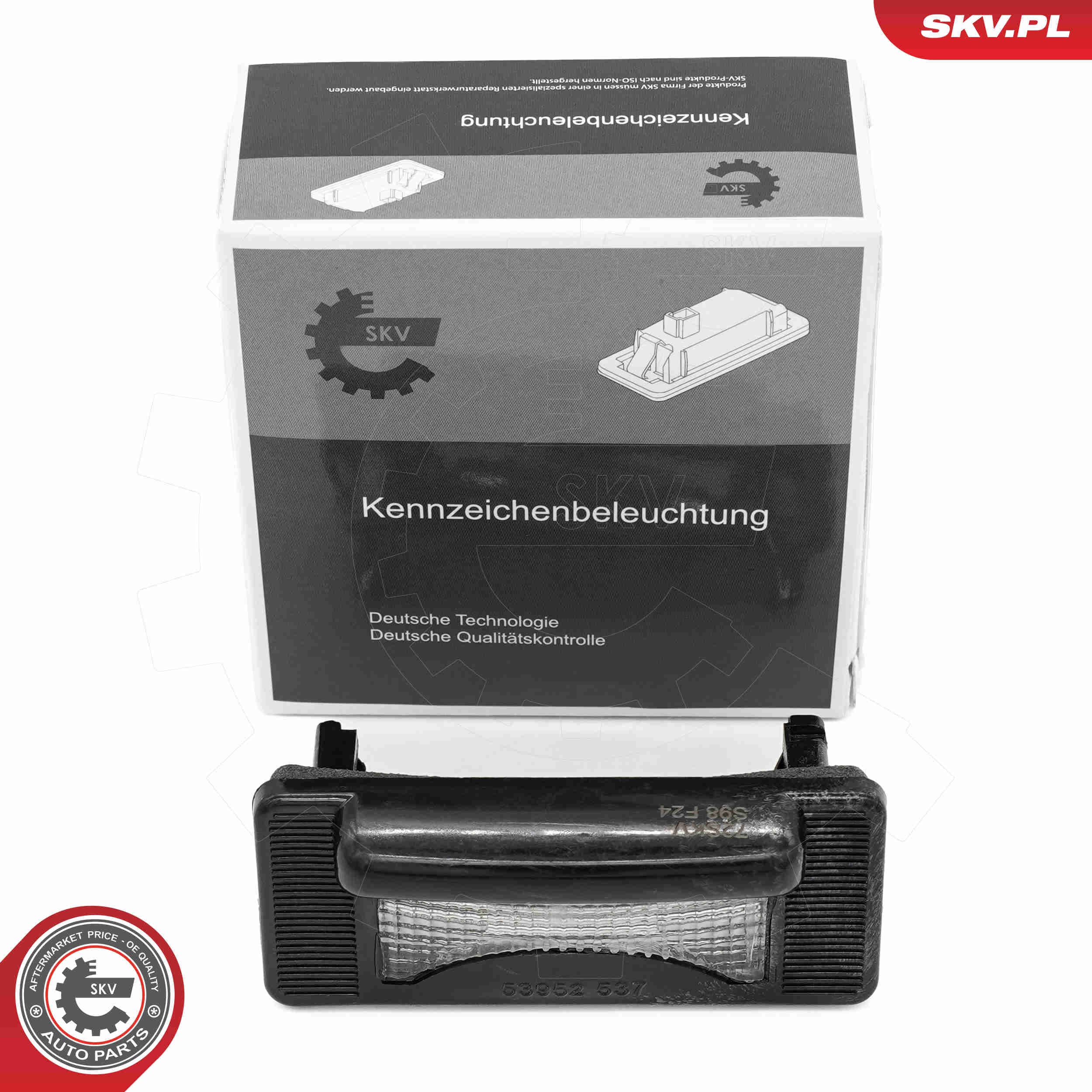 Image of Oświetlenie tablicy rejestracyjnej