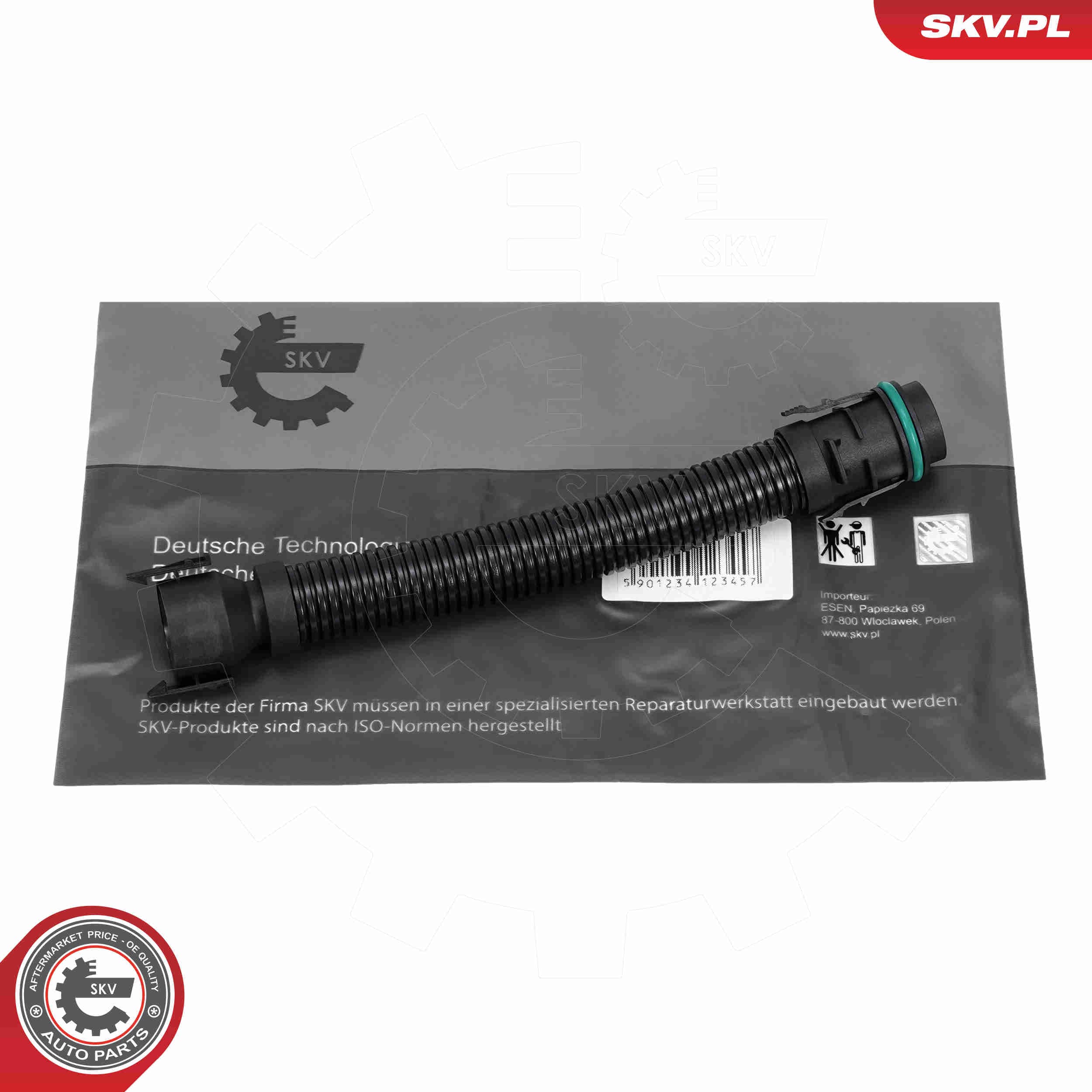 Image of Przewód elastyczny, instalacja powietrzna