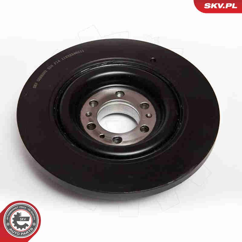 Image of Koło pasowe, wał korbowy