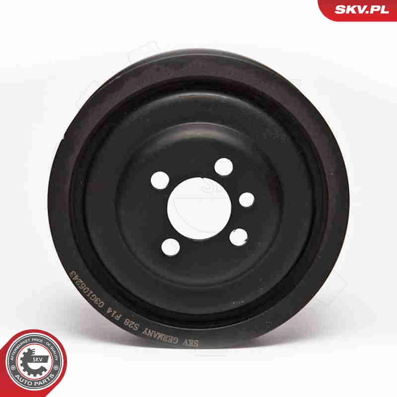 Image of Koło pasowe, wał korbowy