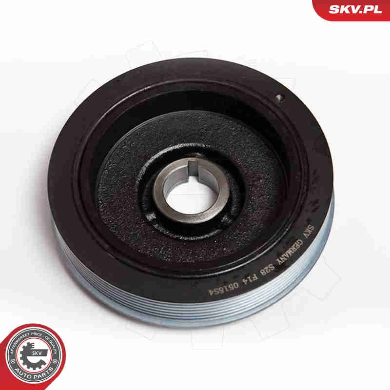 Image of Koło pasowe, wał korbowy