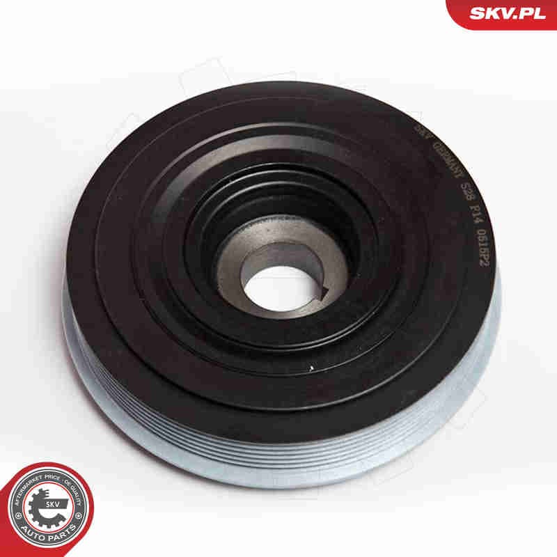 Image of Koło pasowe, wał korbowy