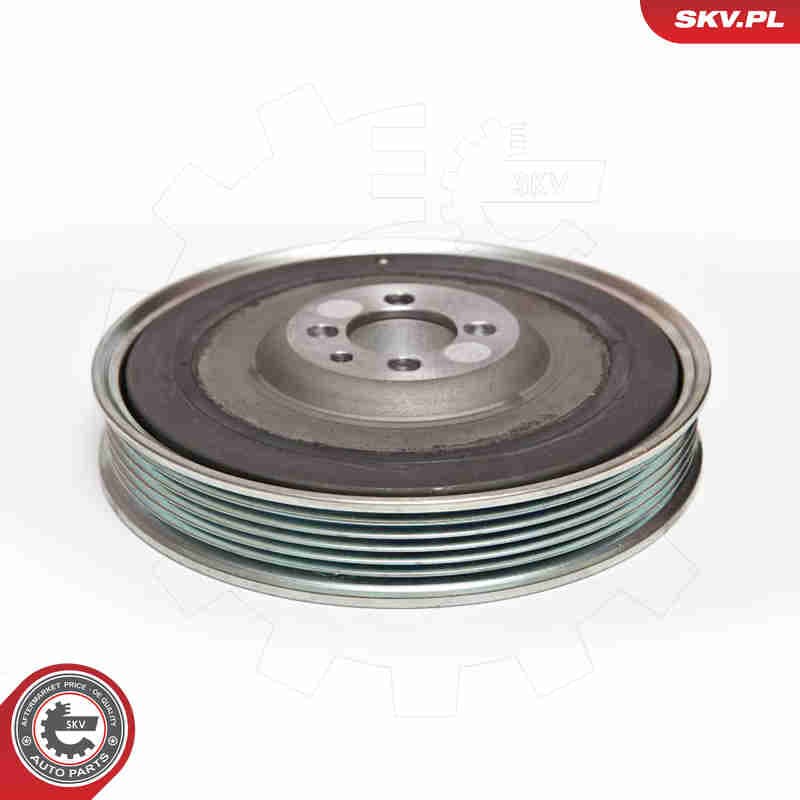 Image of Koło pasowe, wał korbowy