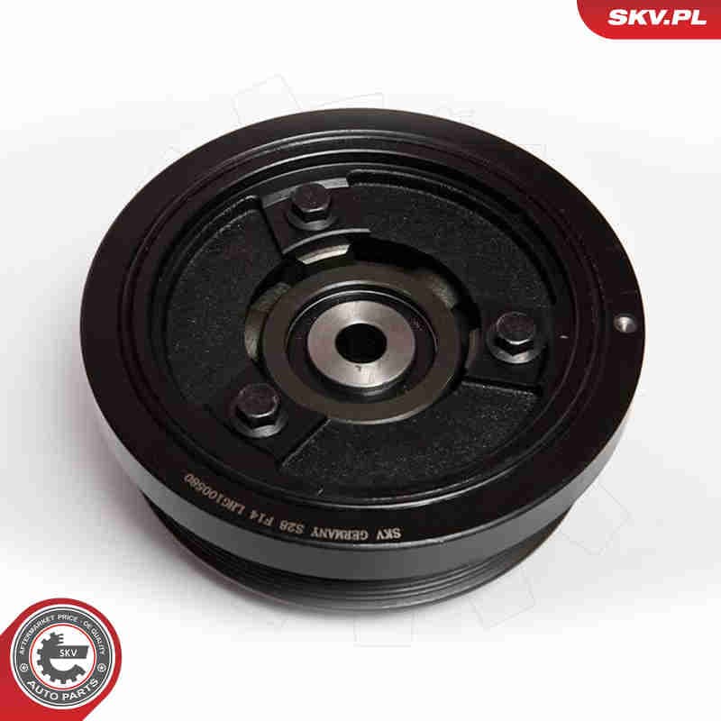 Image of Koło pasowe, wał korbowy