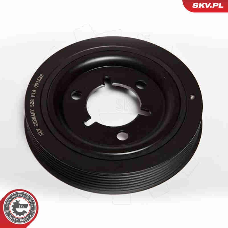 Image of Koło pasowe, wał korbowy