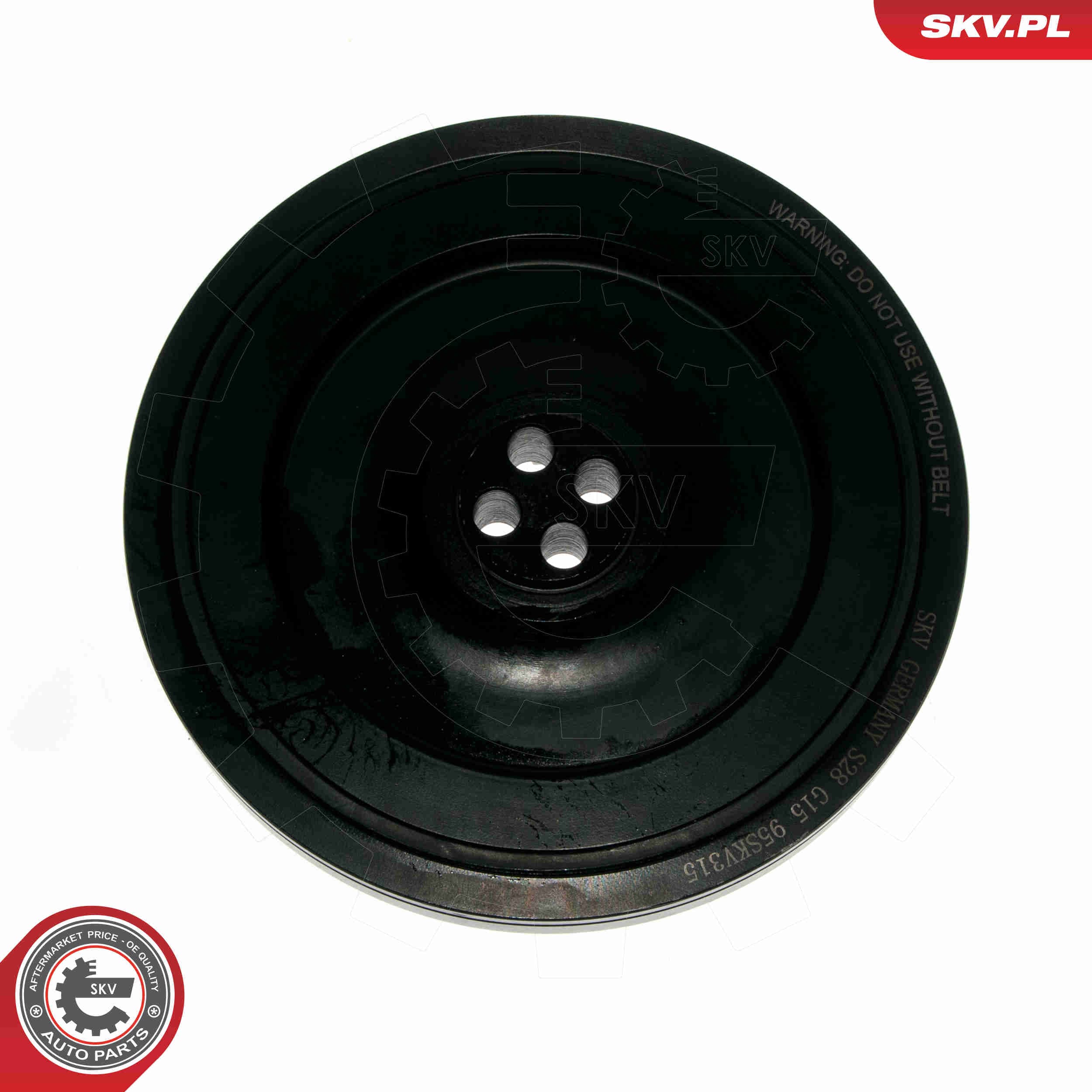 Image of Koło pasowe, wał korbowy