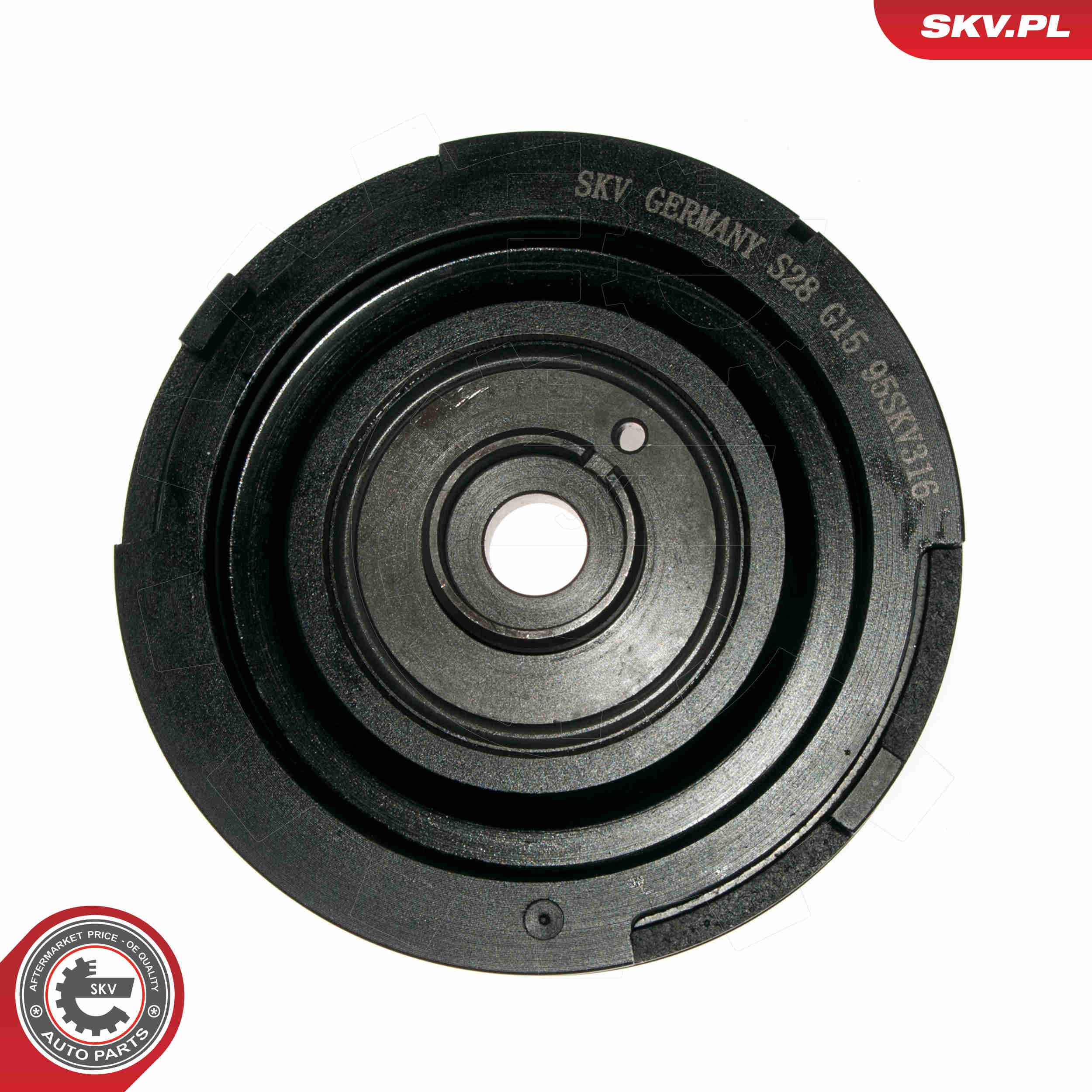 Image of Koło pasowe, wał korbowy