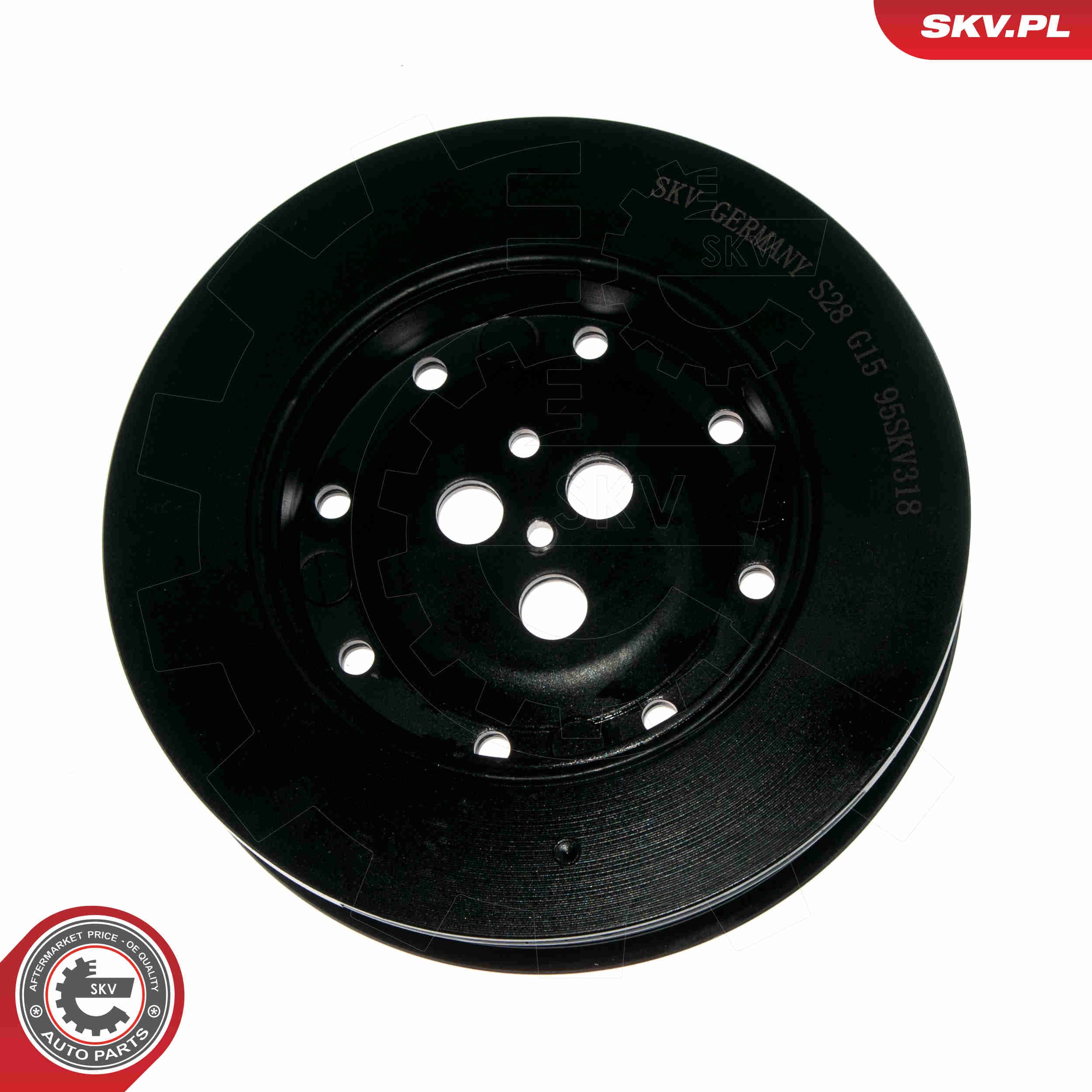 Image of Koło pasowe, wał korbowy