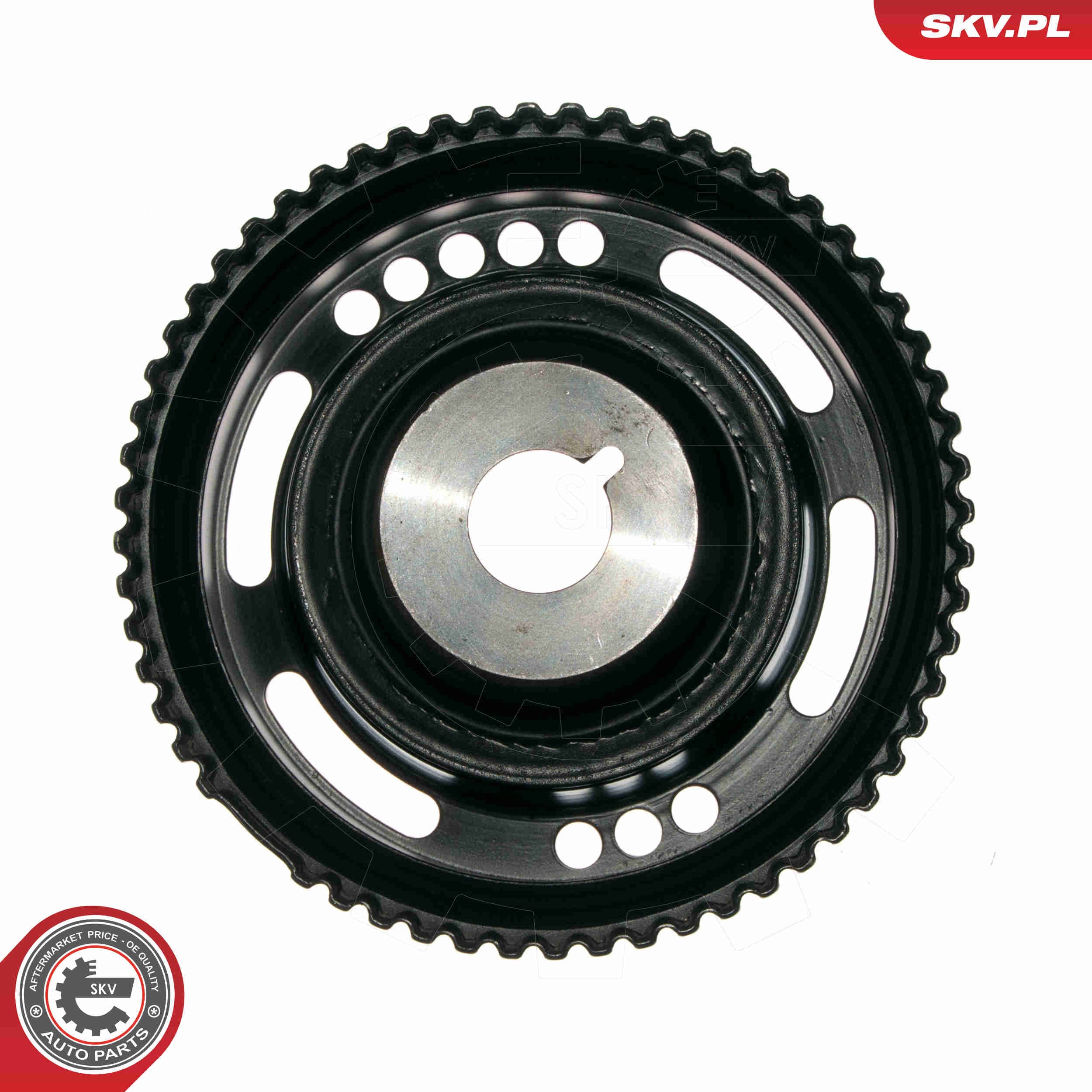 Image of Koło pasowe, wał korbowy