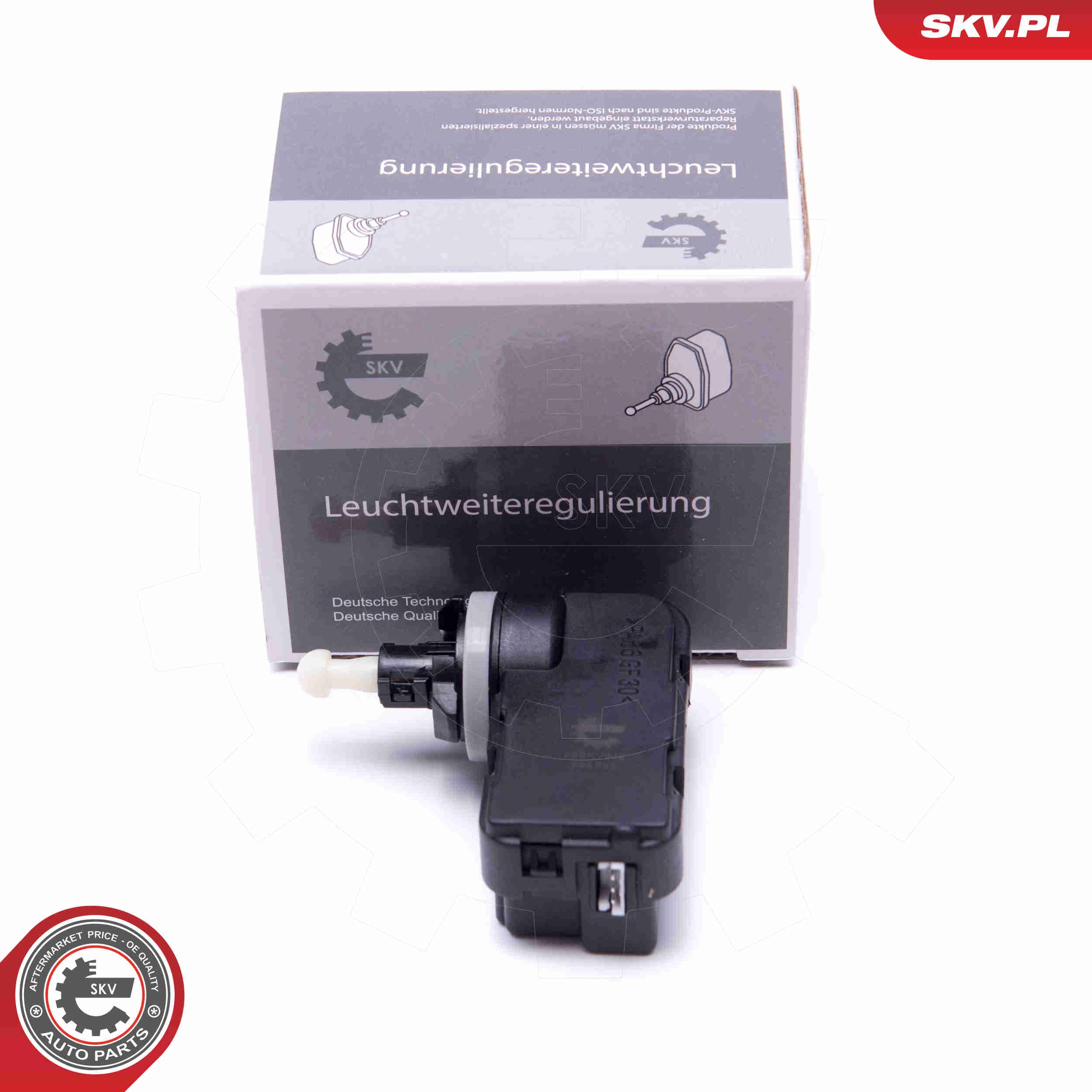 Image of Element nastawczy, regulacja zasięgu świateł