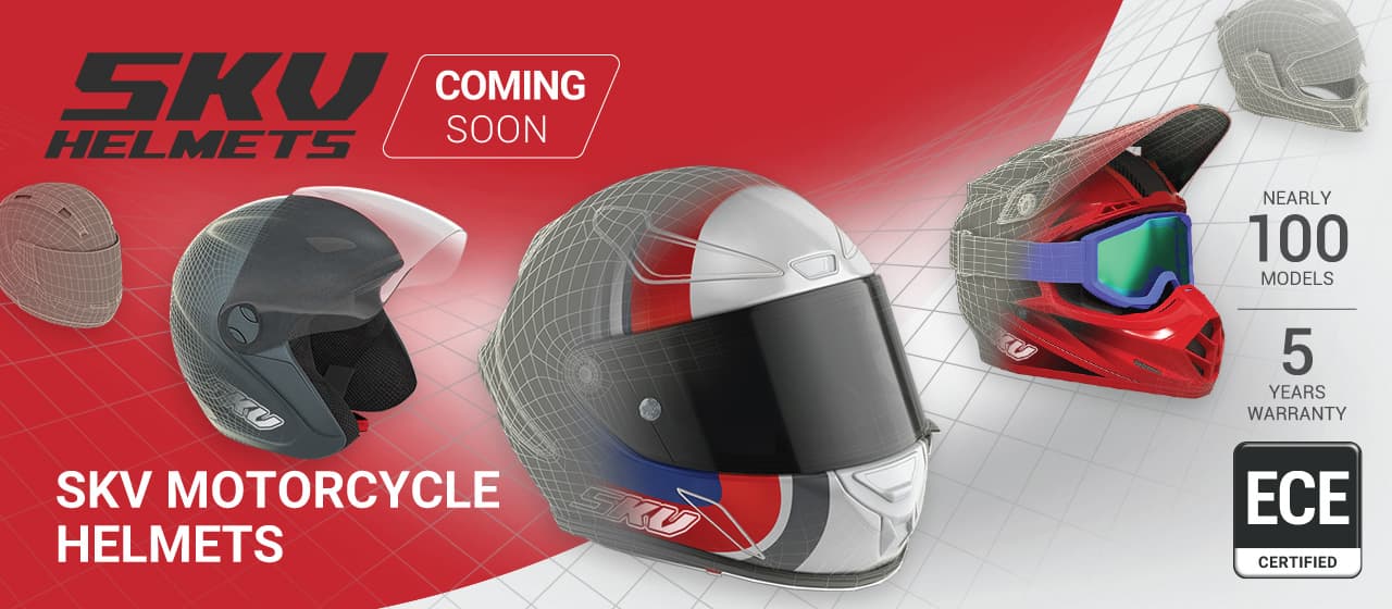 SKV MOTORCYCLE HELMETS - COMING SOON