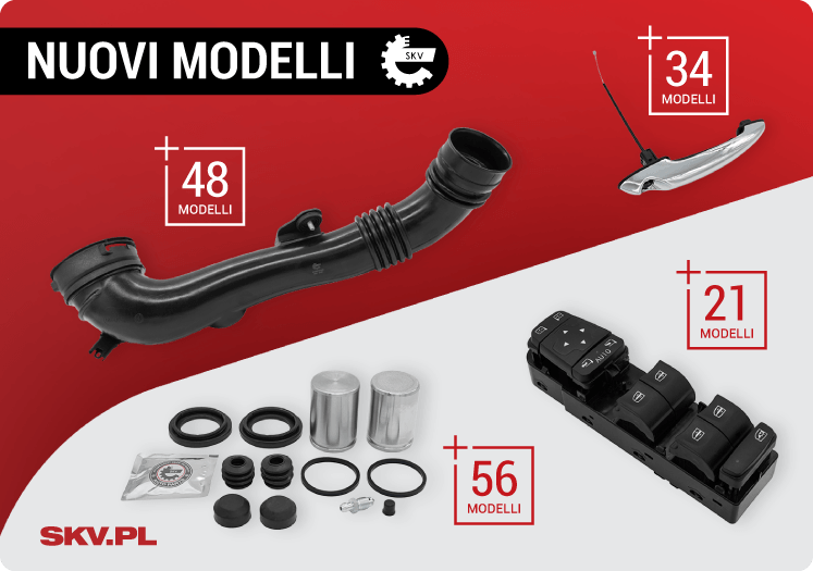Post image Oltre 350 novità nell'offerta del marchio SKV